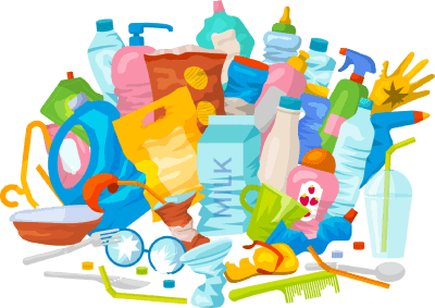 Plastic afval